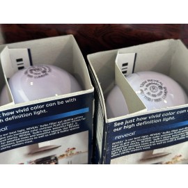 GE Older Style - GE Reveal - 3 Way Light Bulbs - A21 - 50 100 150 - 2 Pack - 3 Bulbs