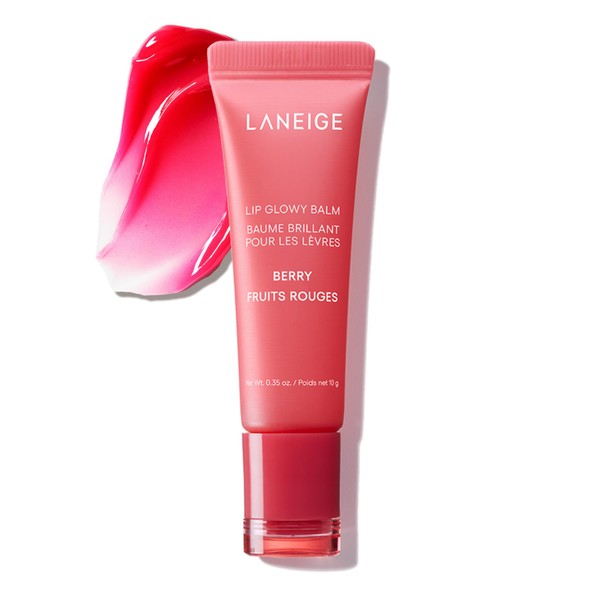 LANEIGE Lip Glowy Balm: Sheer Tinted Lip Moisturizer with Shea
