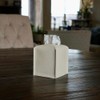 Caja de pañuelos de Cuero (Classic-Textured Beige, 1 Pack)