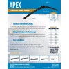 ECOGARD - Wiper Blade - APEX – 18" Premium Beam