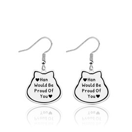 Vocalist Inspired Earrings Vocalist Would Be Proud Of You Music Fans Gift Album Gift Music Lover Gift