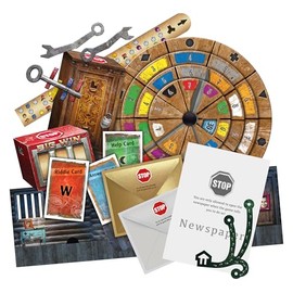 Thames & Kosmos Exit: El Regreso a la Cabina abandonada, Juego de Cartas de Sala de Escape, Juegos Familiares para la Noche de Juego, Juegos de Mesa para Adultos y niños, para 1 a 4 Jugadores, a