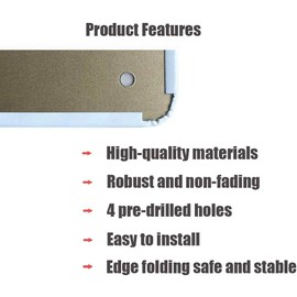 WellDGS Tin Sign Flush It Good Funny Bathroom Black Cat 12x8 Inch