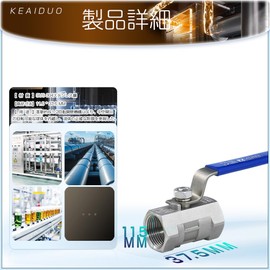 Ball Valve, Stainless Steel, PT, Flow Control Valve, Air Line Cock, Plumbing, 1000psi (6.89 MPa) Pipe Ball Valve, Reducing Port Pipe, One-Piece Half Diameter, Small Flow, Stainless Steel SS304, Female