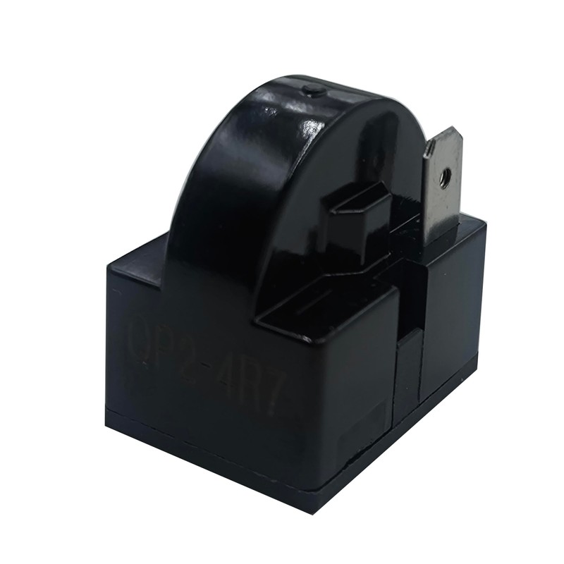 1Pcs QP2-4R7 Starter Relay，1 Pin Refrigerator Starter Relay QP2-4R7 and