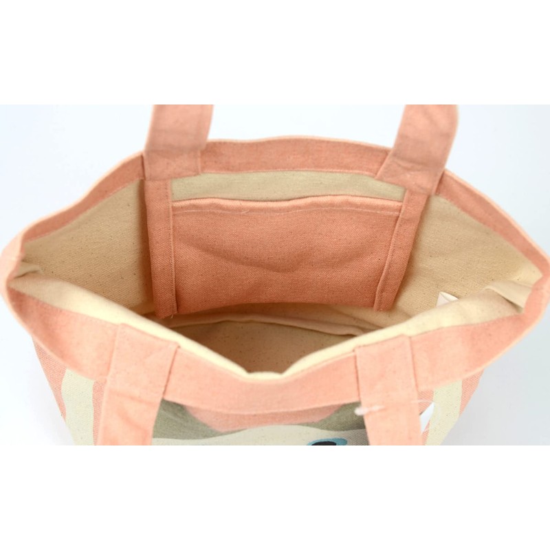 Friends Hill RW-303-138 Mini Tote, Zoom Turchan, Pink, Gusset, Inner