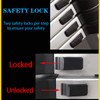 6+7 Step Ladder 6.3FT A-Frame Aluminum Telescoping Ladder Portable Multi-Purpose
