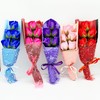 SECALIFE 5 Pieces Artificial Rose Flowers Foam Roses with Stems