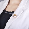 MECHOSEN アンティーク かわいい コーヒーカップのブローチ レディース 子供 メンズ 面白い ピン バッジ