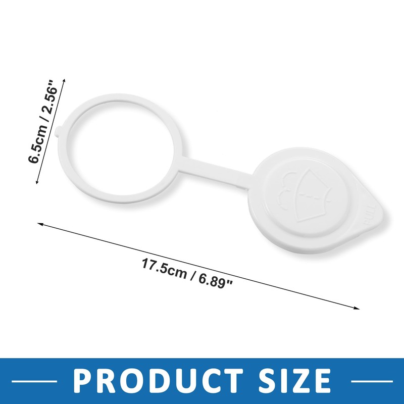 A ABSOPRO Windshield Wiper Washer Fluid Reservoir Tank Bottle Cap