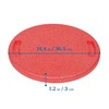 ECR4Kids CircleSpots, Seating Pads, Red, 10-Pack