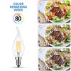 ANWIO B11 LED Filament Bulb E12 Candelabra Medium Base 2700K