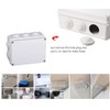 Junction Box Surface-Mounted, Junction Box Waterproof IP65, 15 x 11