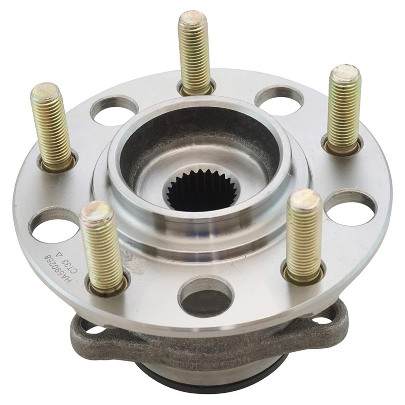 TRQ Rear Wheel Bearing and Hub Assembly Compatible with 2007-2013