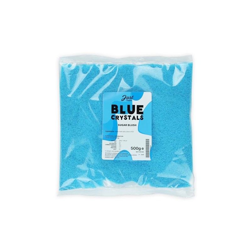 Just Treats Blue Crystals (500g Share Bag)