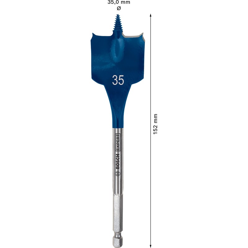 Bosch 1x EXPERT Self Cut Speed Spade Drill Bit (for