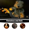 KOABY LED Tea Lights, 24 Pack Flickering Flameless Tea Lights,