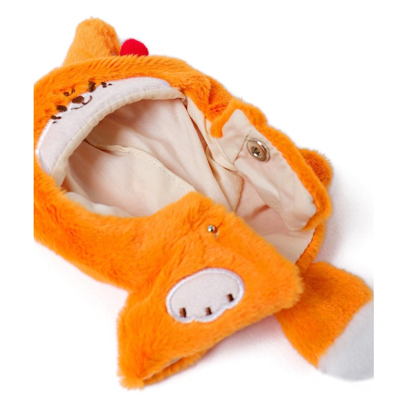 Wego Women's Nui Animal Cape, 3.9 inches (10 cm), orange