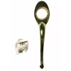 Kwikset Standard Entry Door Knob HandleSet Extension Kit, Polished Brass