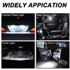 GLOFE T10 194 168 Dash Instrument White LED Light Bulbs