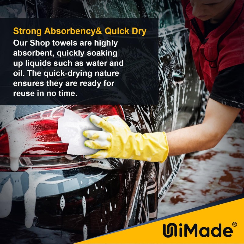 UNIMADE Microfiber Cleaning Cloths, 24 Pack Microfiber Towels for Cars