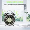 CHEREEKI CHEREEKI Loud Alarm Clock for Heavy Sleepers Adults, Silent