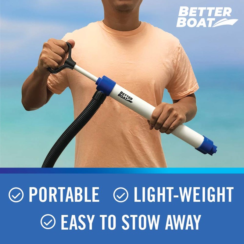 Manual Bilge Pump for Boats, Kayak, Canoe, Hand Water Pump