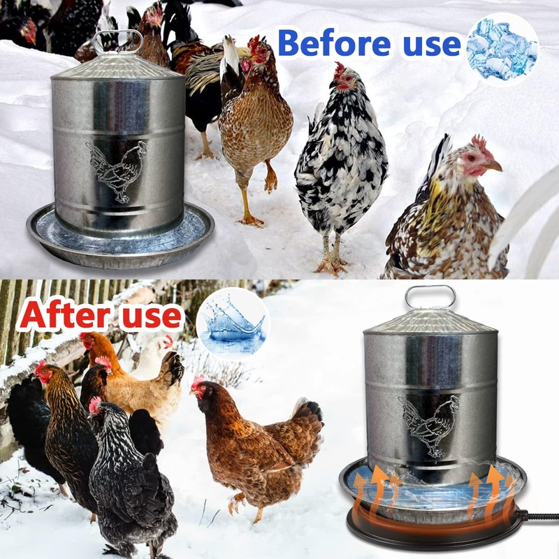 Poultry Chicken Water Heater - KOKOPRO Poultry Water Heater Base