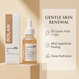 ROLANYIN Lactic Acid 5% + HA Exfoliator Serum