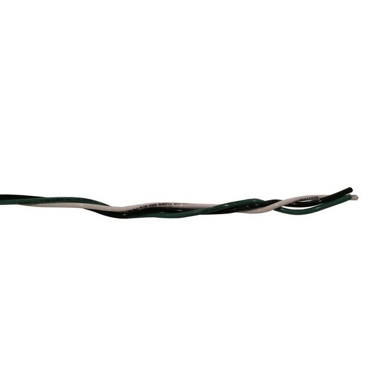 Southwire 25 ft. 12/3 Black/White/Green Solid CU THHN Tri-Wire