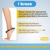 i BRACE Ankle Brace, Lace Up Adjustable Support, Ankle Stabilizer
