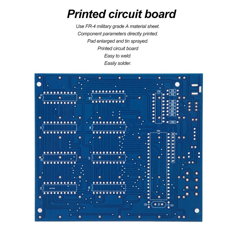 LED Light DIY Kit 3D Printed Circuit Board Stable Printed