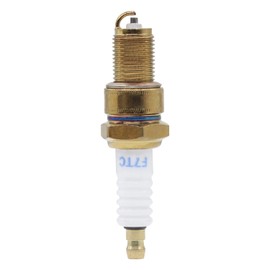 Amavoler F7TC Spark Plug Fit For GX120 GX160 GX200 GX240 GX270 GX340 GX390 Generator Lawnmower Tractor Rototiller Water Pump Go Kart Mini Bike Etc .(1 pcs)