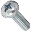 Machine Screw, Pan Head Phillips, #8-32, 1.5" Lg. - (Pack