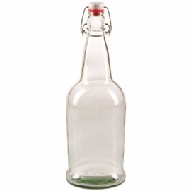 Midwest Homebrewing and Winemaking Supplies CASE OF 12 - 32 oz. EZ Cap Beer Bottles, Clear