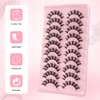 Sixstarhair Cat Eye False Eyelashes Artificial Natural Look Russian Strip