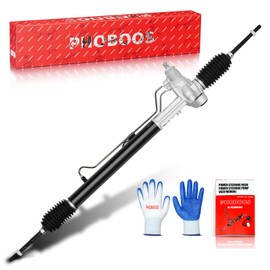PHOBOOS Hydraulic Power Steering Rack and Pinion Assembly Compatible with Honda CR-V 1997-2001, L4 2.0L. New Unit, Leak-proof, Direct Bolt-On Fit, Ref. 26-1776