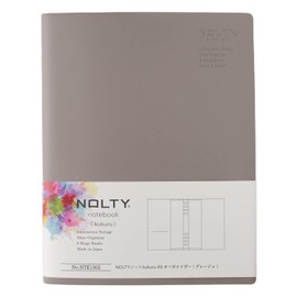 NTK1302 Japan Management Center NOLTY Notebook Kukuru A5 Organizer File Greige