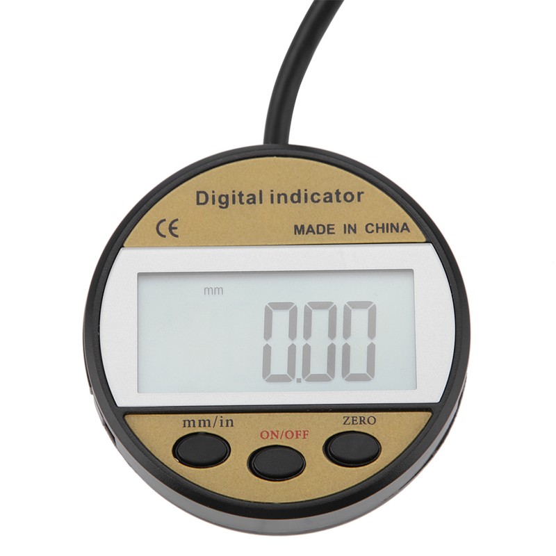 0-25.4mm 0.01mm Precise Remote Type Digital Indicator Gauge Tool ±0.03mm