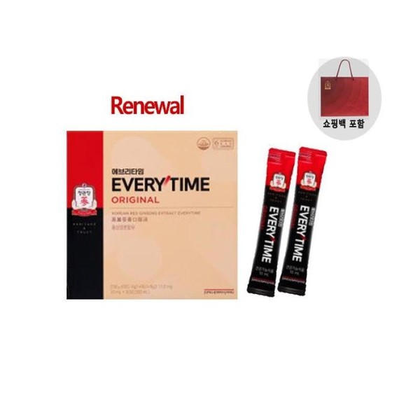 Jeonggwanjang Everytime Original 10mlX30 Packets_Shopping Bag Included / 정관장 에브리타임