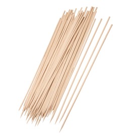 WESTCRAFT Kebab Skewers Wood 25 cm / Diameter 3 mm Bamboo Skewers for Grilling and Cooking (100)