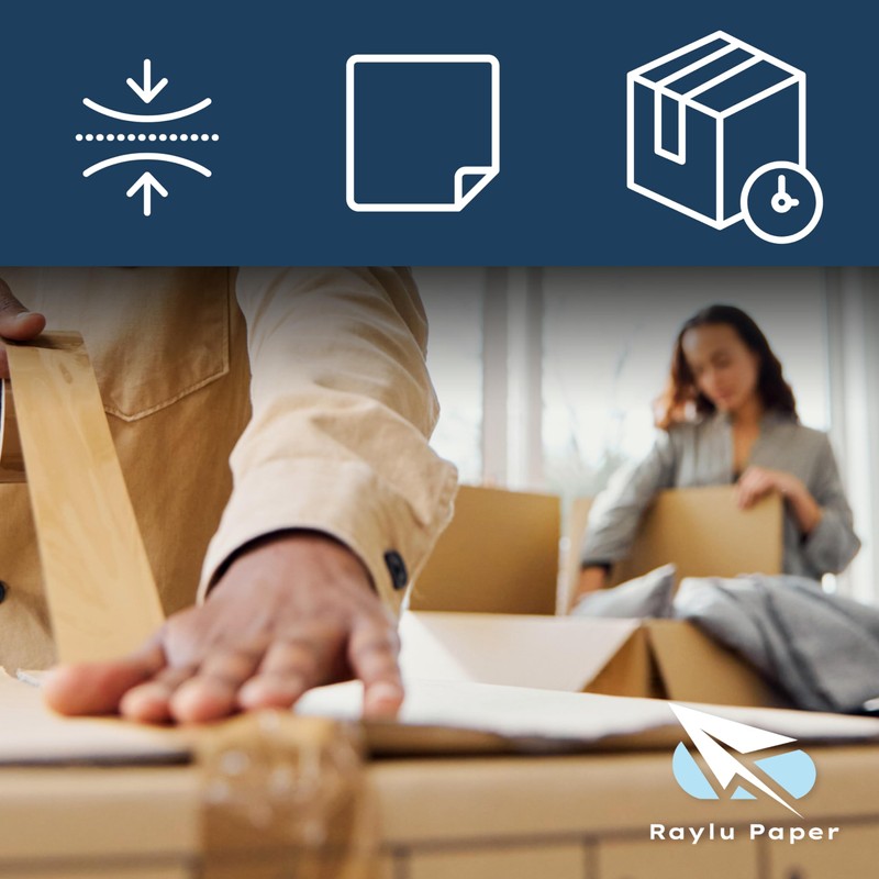 RAYLU PAPER Packing Tape for Sealing Cartons and Packaging Heavy