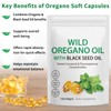 Oil of Oregano Softgels, 120 Count Oregano Oil Capsules, 165mg