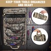 WORKPRO Roll Tool Bag with Detachable Pouches, Heavy Duty Organizer