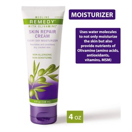 Medline Remedy Olivamine Skin Repair Cream, 4 oz