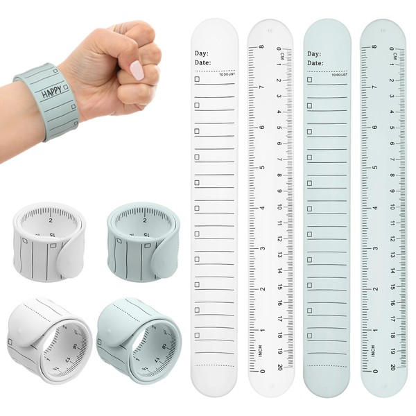 YQQYG Abeillo 4 Pcs Wrist Notepad, Wearable Nurse Notepad Wristbands,