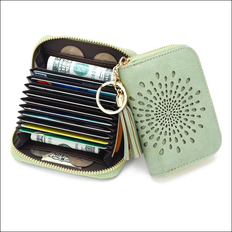 Small Wallet Women RFiD Blocking Card Holder 1 Piece with