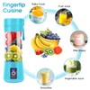 MIAOKE Portable Smoothie Blender, Personal Mini Juice Blender with Six