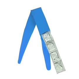 AlphaCool Ice Band Neck Wrap – Reusable Cooling Neck Wrap for Summer Heat, Hiking, Workout, Travel, Sports, Fishing, Hunting – 2.25” x 32” – Blue