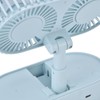 Desktop Double Fan Dual Motor 135° Angle Adjustable Handheld Fan
